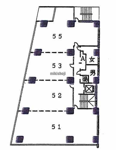 田中ビル（本館） 平面1