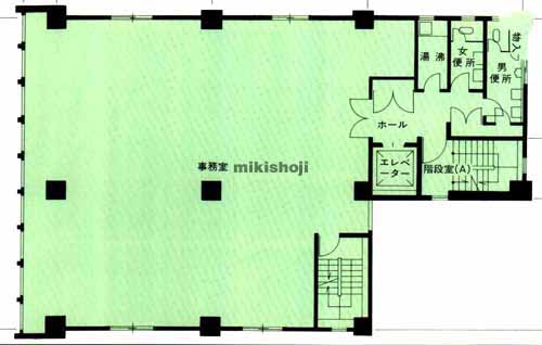 第二土井ビル 平面1