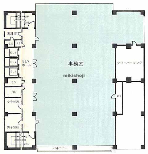 新宿東京海上日動ビルディング 平面1