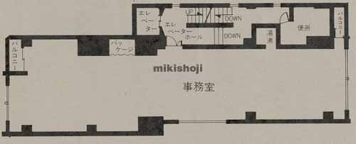 高野ビル 平面1