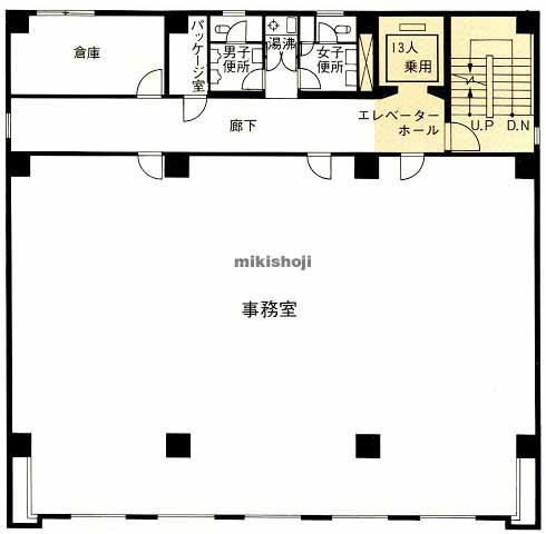 銀座ワカホビル 平面1