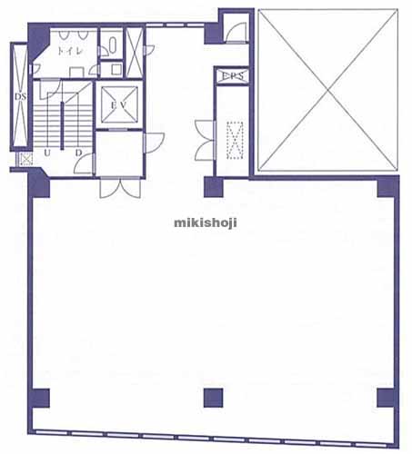 赤坂マカベビル 平面1