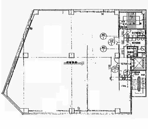 第三久我屋ビル 平面1
