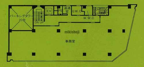 東海ビルディング 平面1