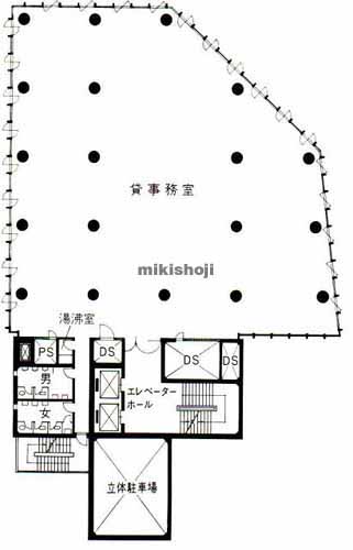 岩波神保町ビル 平面1