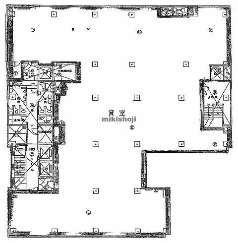 八重洲口会館 平面1
