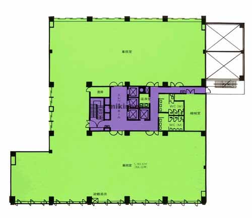 ＴＫＰ市ヶ谷ビル 平面1