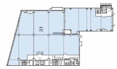 赤坂ＫＯＳＥＮビル 平面1