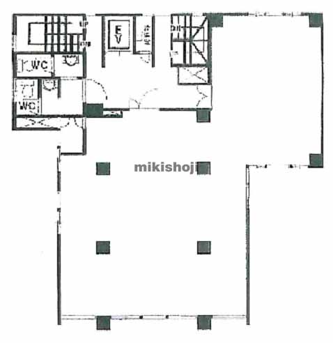 広尾オフィスビル 平面1