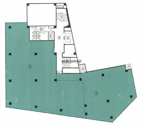 ヒューマックス恵比寿ビル 平面1