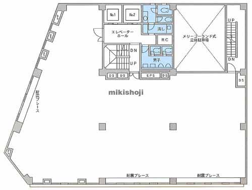 神田平沼ビル 平面1