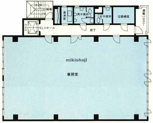 イワモトチョービル 平面1