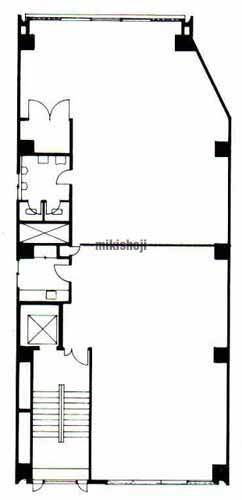 福利ビル 平面1