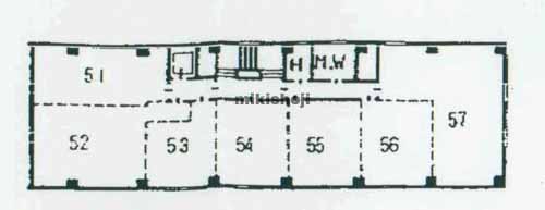 喜助お茶の水ビル 平面1