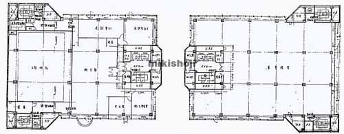 日本赤十字社ビル 平面1