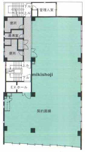 石金日本橋ビル 平面1