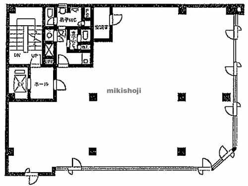 渡東ビルディング 平面1
