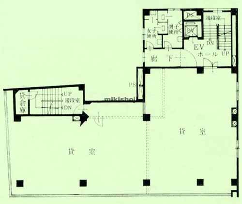 赤坂四方ビル 平面1
