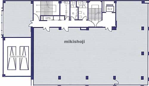 ニシザワビル 平面1