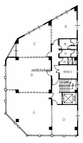 エイビス南池袋 平面1