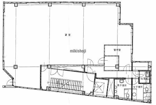 サクセス赤坂ビル 平面1