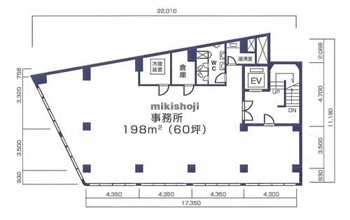 クロサワビル 平面1