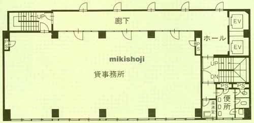 晴和ビル 平面1