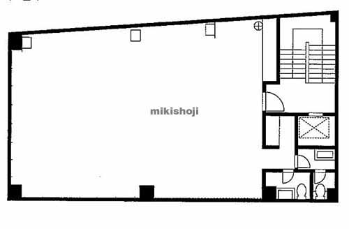 ＡＳ　ＯＮＥ　三越前 平面1