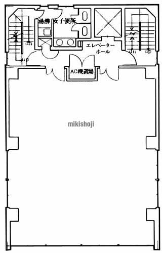 エクラート渋谷ビル 平面1
