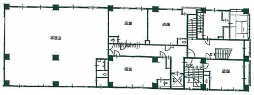 セントフォービル 平面1