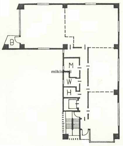 山萬ビル 平面1
