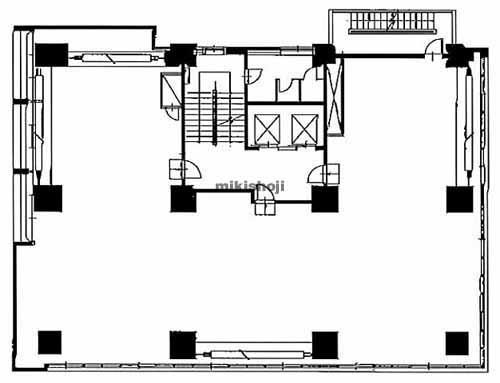 司ビルディング 平面1