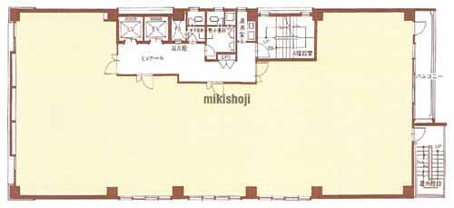 大橋ビル 平面1