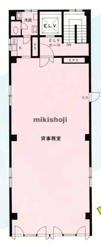 共栄銀座７丁目ビル 平面1