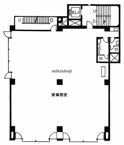 日本橋室町のＣＭビル 平面1