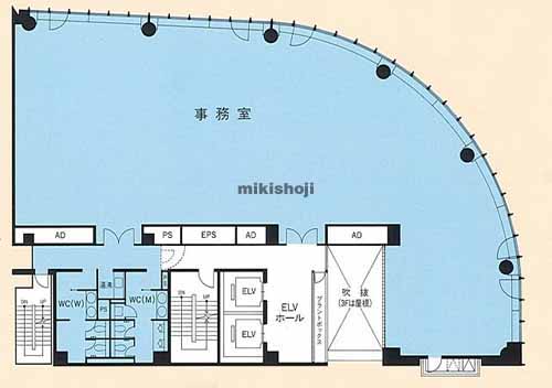 日本橋ライフサイエンスビルディング３ 平面1