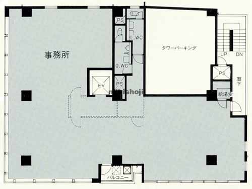 クリスタルタワー 平面1