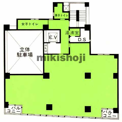 エイチ・アール・ネット日本橋ビル 平面1