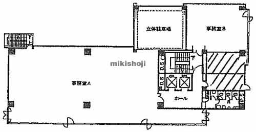 人形町冨士ビル 平面1