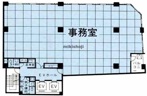 松和人形町ビル 平面1