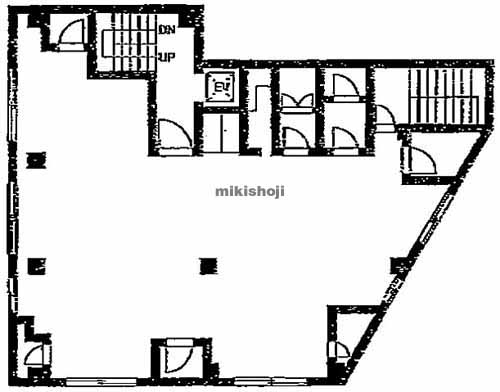 サンハイツ・神田北村ビル 平面1