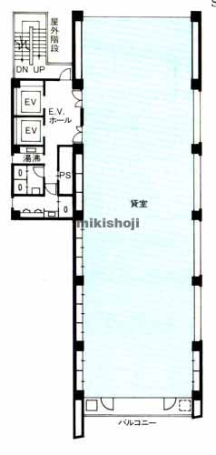 杉商ビル 平面1