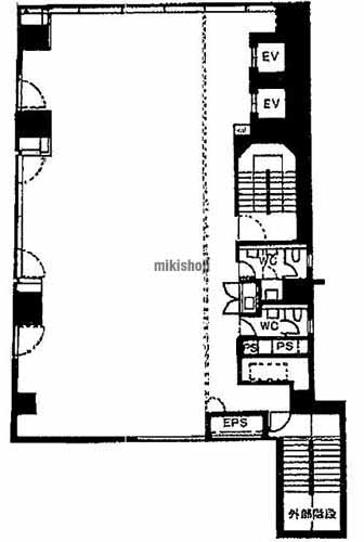 銀座幸ビル 平面1