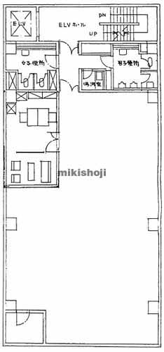 虎ノ門宝寿会館 平面1