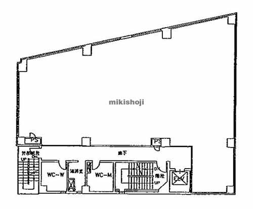 明治安田生命中目黒ビル 平面1