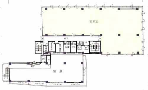 新宿タツミビル 平面1