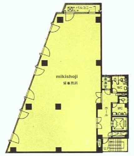 第二大石ビル 平面1