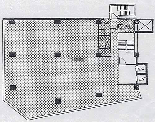池袋岸野ビル 平面1