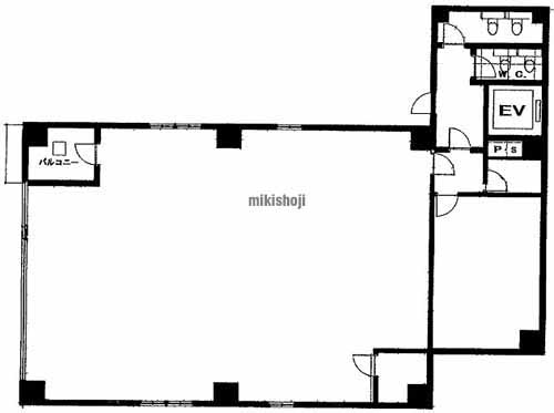淡路町駅前ビル 平面1