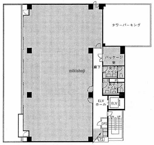 松田渋谷ビルディング 平面1